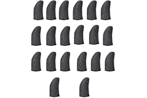 INOOMP 20Pcs Mobile Finger Sleeves Mobile Game Controller Thumb Sleeves Finger Sleeve Sets Finger Sleeve for Mobile Phone Gam