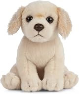 Living Nature Golden Retriever Puppy Plush Toy 15cm Eco Friendly