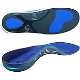 Cloudflo Plantar Fasciitis Insoles for Men Women,High Arch Support for Pain Relief,Shoe Inserts Orthotic for Flat Feet,Work Boot Insoles for Shock Absorbing Inserts (Fit for Standing All Day) DB-XL