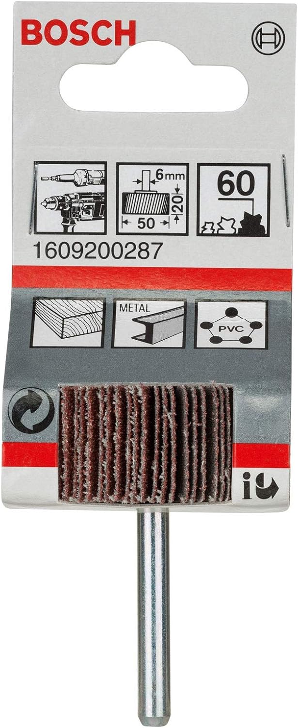 Bosch 1609200288 G120 Cylindrical Flap Wheel, Blue, 20mm - Image 4