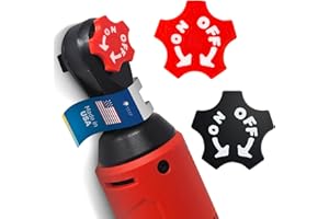 HEAD CONCEPTS Magnetic Ratchet Switch (2-Pack) for Milwaukee M12 – Reversible Ratchet Knob 3/8 Socket Set – Magnetic Twist Button Tool – Packout Accessories for Mechanics, DIYers – Secure Tool Mount
