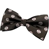Retreez Sports &amp; Specialty Woven Microfiber Pre-tied Bow Tie for Men (5") | 5" Men's Pre-Tied Bow Ties, 100% Polyester Microfiber, Formal and Casual Bow Tie for Dinner and Party, Gift For Coworker