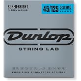 Jim Dunlop Super Bright Nickel Wound Bass Strings 45-125 | 5-String