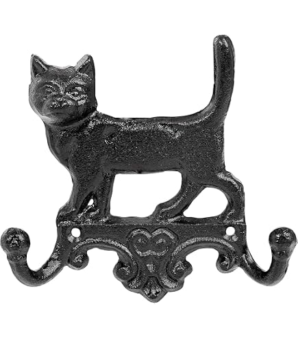 Ganchos Adhesivos De Animales (4 Piezas) – Divertidos Gatos Retráctiles Que Organizan Tu Hogar Con Una Sonrisa
