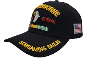 ALTIS APPAREL US Army Airborne Division Military Hat Licensed Ball Cap 82nd 101st 173rd All Conflicts