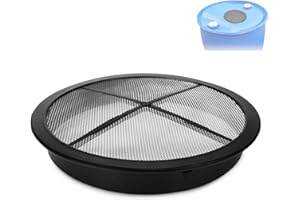 DFNIDY Rain Barrel Screen Filter Cover Lid for Rainwater Collection System - 6 Inch Round Rainwater Barrel Filter Cover Fit for Rain Barrel Kit Top Screen Replacement Parts