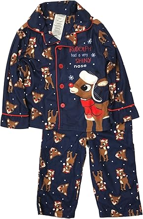 rudolph baby pajamas