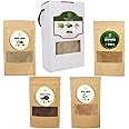 Cure Wid Pure Indian Hair Care Pack - Brahmi, Amla, Shikakai & Reetha | Ayurvedic Herbs for Hair Growth, Strength, Volume & Shine | Eco-Friendly Resealable Pouch