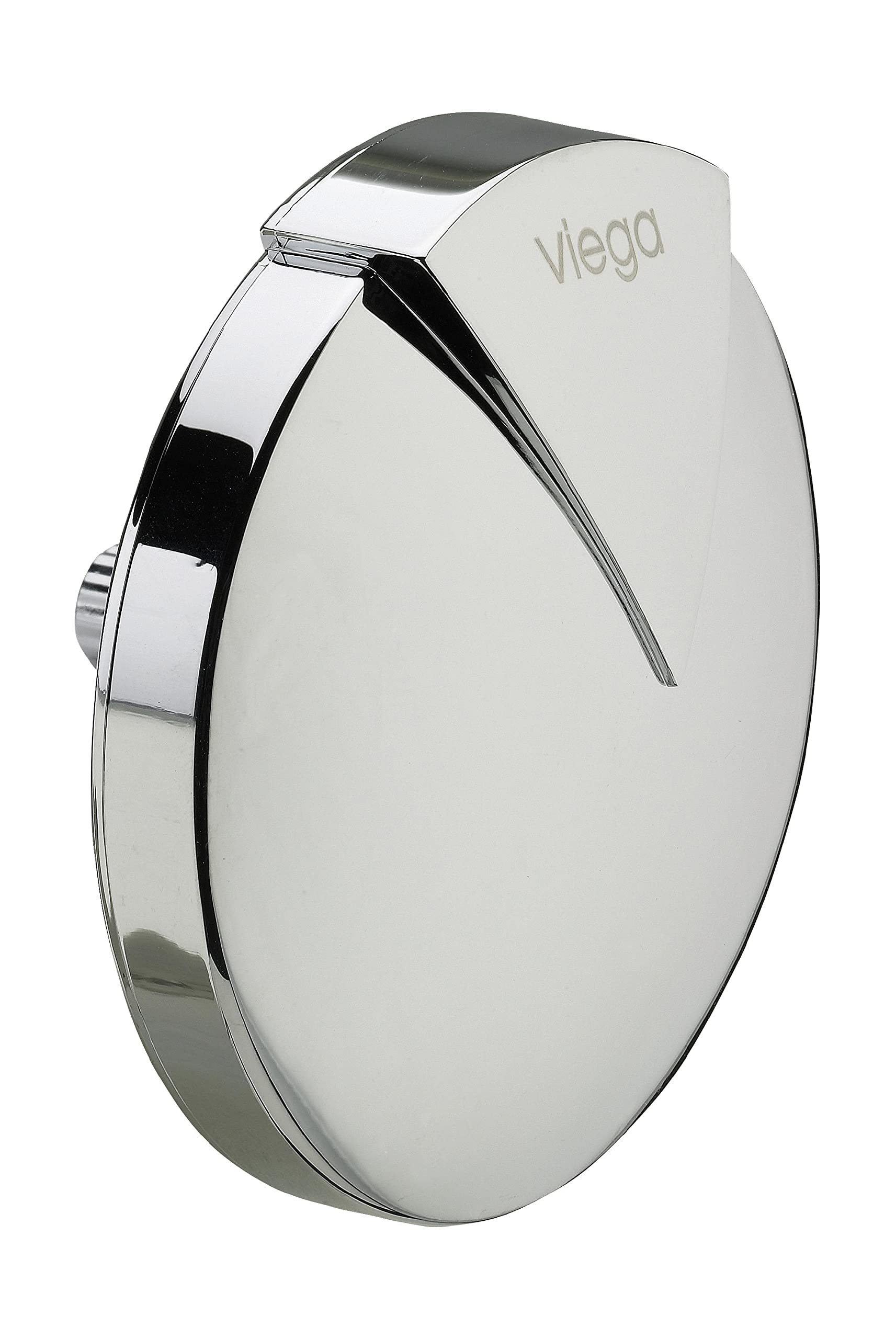 Viega Chrome Rotary Knob Bath Handle - Modern Chrome Finish - Brass Material - Multiplex or Rotaplex Eccentric Bath Set Compatible