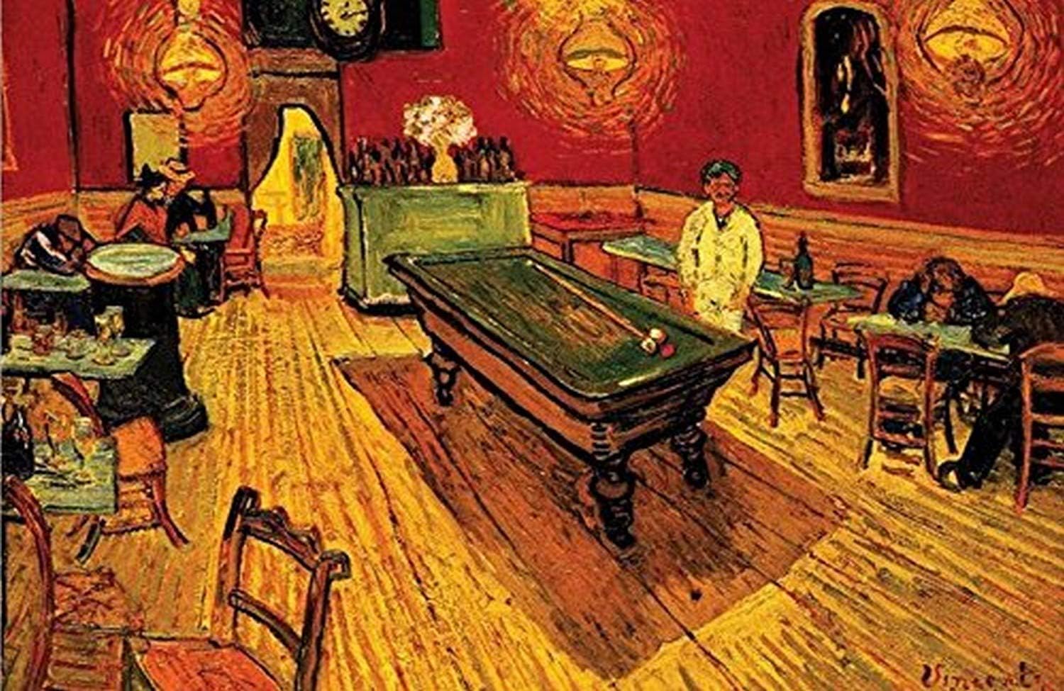 van gogh table painting