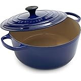 Le Creuset Signature Indigo Round French Oven LS2501-2478 , 7&frac14; qt., 7.25 qt.