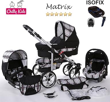 poussette matrix rose