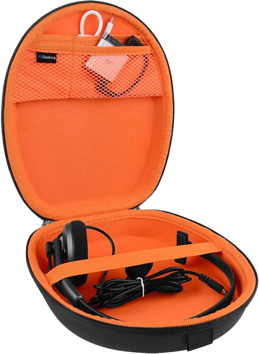 Geekria Shield Case Compatible with VXi BlueParrott B350-XT, B450-XT, Sennheiser PC8 and More - Image 4
