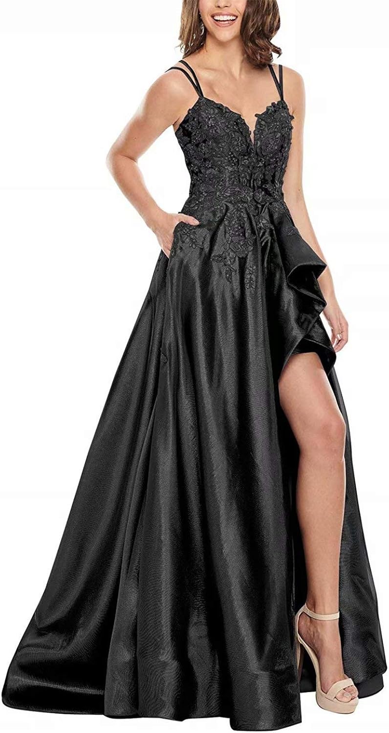 high low evening gown