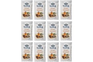 Ken's Steak House Honey Mustard Dressing 1.5 oz Pouch | Gluten-Free | Kosher | Made In America | 12 Count