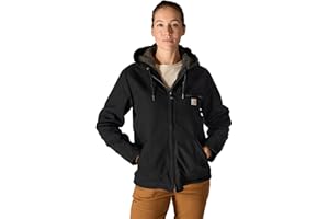 Carhartt Women's Loose Fit Washed Duck Sherpa Lined Jacket