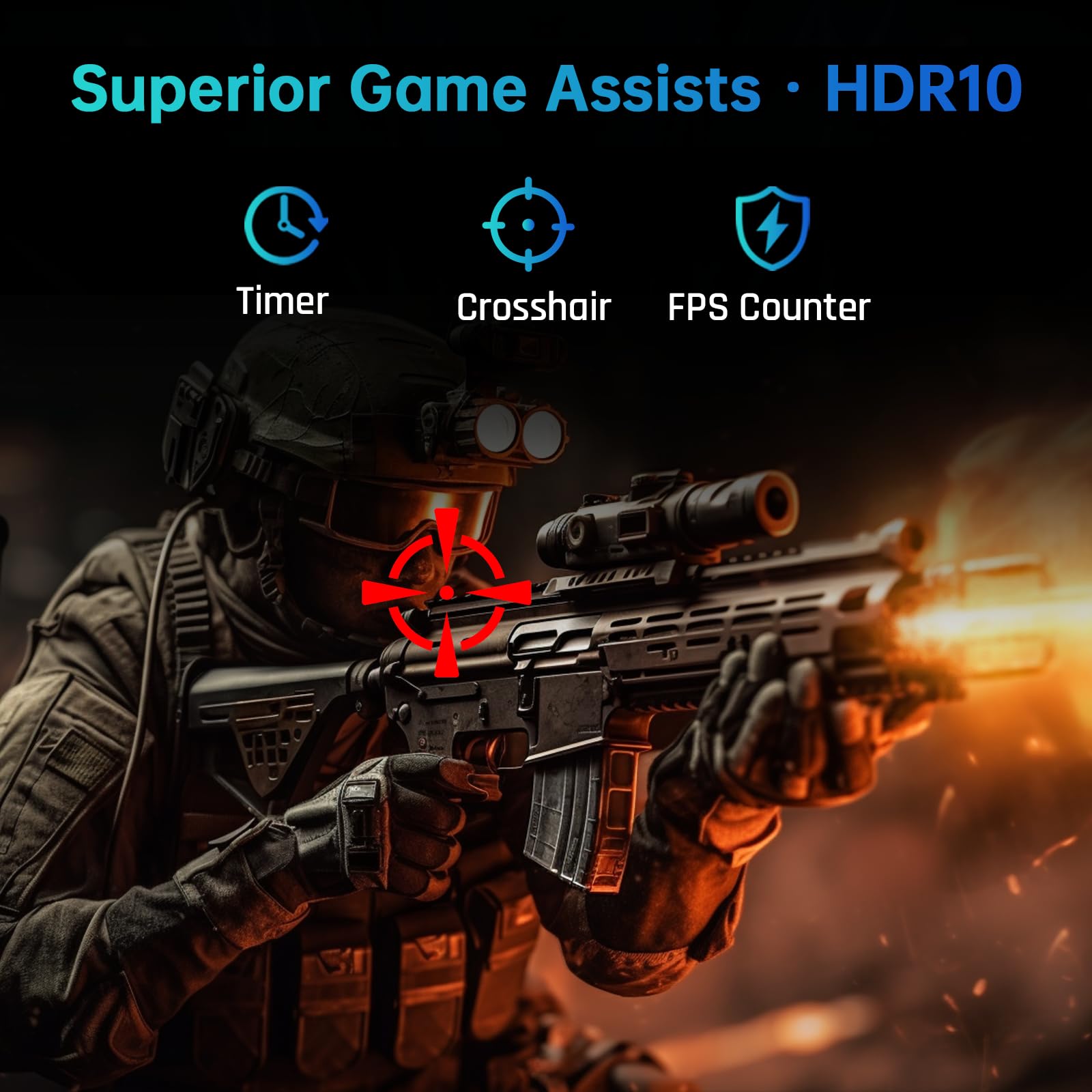 KTC 27'' 2K 170Hz Gaming Monitor - Fast IPS 1ms GTG Pc Monitor with FreeSync G-Sync, HDMI/DP/USB Ports, Height/Tilt/Swivel/Pivot Adjust, 131% sRGB and 97% DCI-P3 Color Gamut for Vertical Monitor