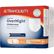 TRANQUILITY Premium Overnight Disposable Absorbent Underwear (dau ...