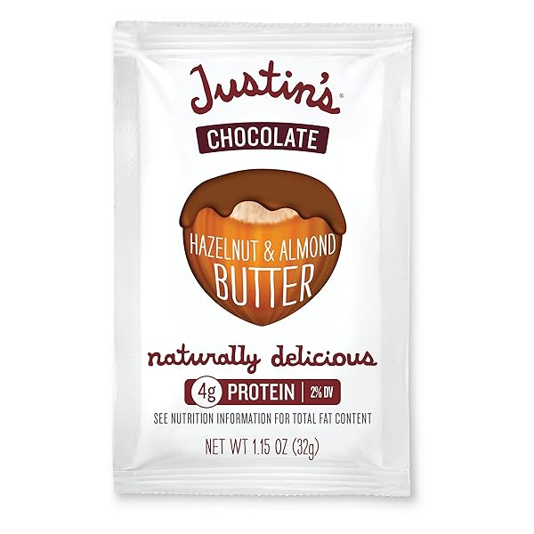 JUSTIN’S, HAZELNUT ALMOND BUTTER CHOCOLATE, 1.15 OUNCE