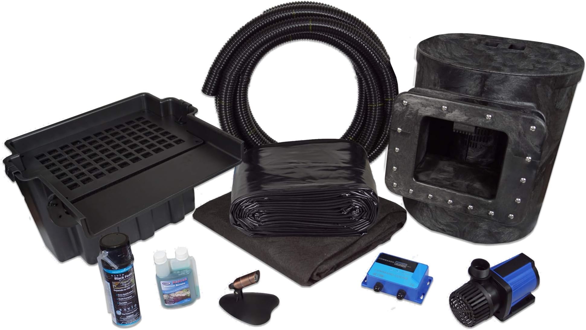 HALF OFF PONDSSavio Select 3000 Water Garden and Pond Kit with 15' x 25' PVC Plastic Liner