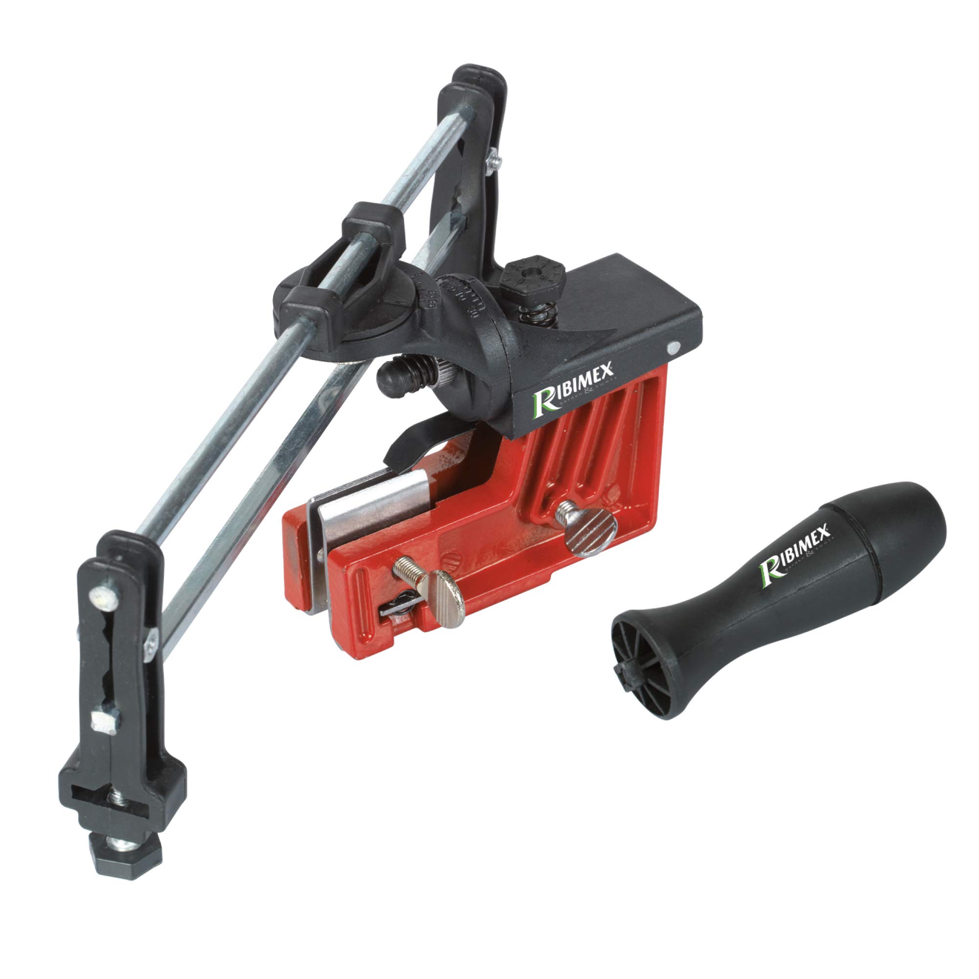 Sharp on Guide for Chainsaw Chains.