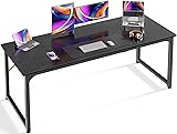 Huuger Computer Desk, 63 Inch Office Desk, Gaming