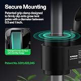 VIVOSUN AeroWave E6 Gen2 Clip Fan 6 inch, EC Motor, 10 Speeds, 2 Modes, IP54 view 4