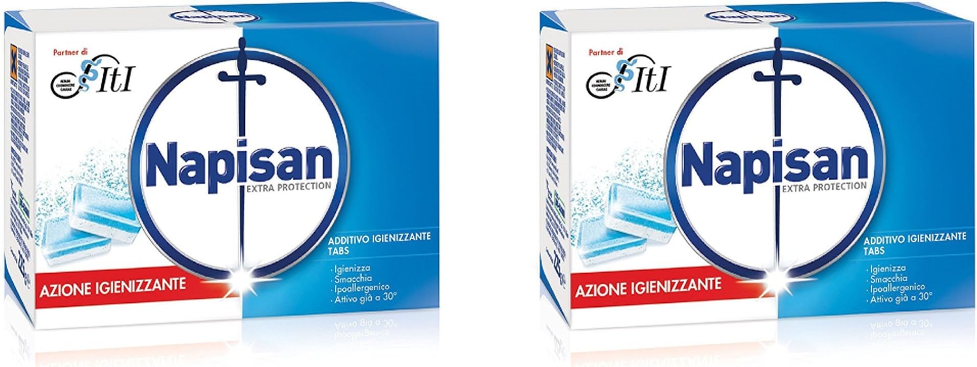 Napisan:Antibacterial Laundry Cleanser 10 Tabs - 225g Pack of 2
