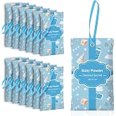 SCENTORINI Scented Sachets for Drawer and Closet, Baby Powder Scent 14 Pack | Sachets Bags Christmas Gift Set, Closet Freshener Sachets, Wardrobe Freshener for Drawers, Closets, Handbags, Suitcases