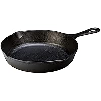 Lodge 9 Inch Cast Iron Pre-Seasoned Skillet – Signature Teardrop Handle - Use in the Oven, on the Stove, on the Grill, or Ove