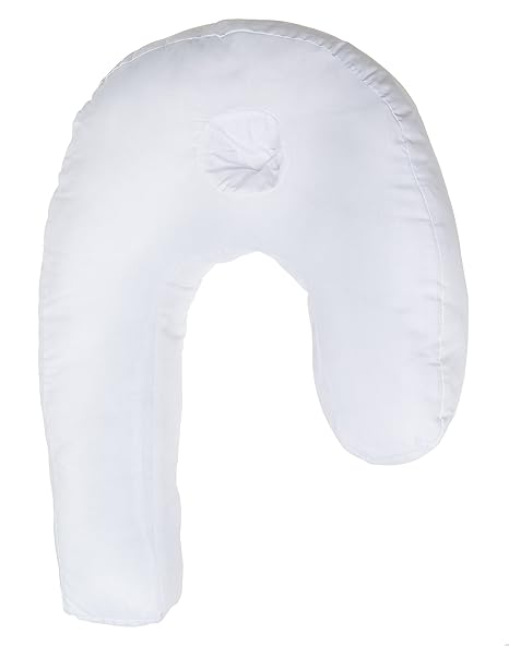 Jersey Tshirt Sheet Ear Hole Pillowcase White Zippered Cover