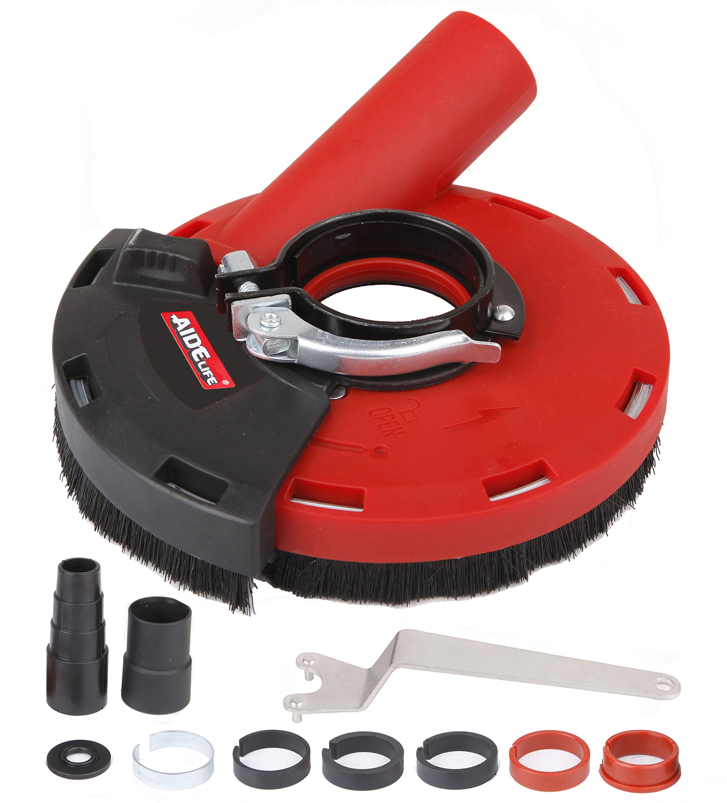 Aidelife Expert Surface Grinding,Dust Shroud for Angle Grinders 115mm/125mm