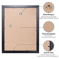 LaVie Home 20x25 Picture Frame Black, Puzzles Frame