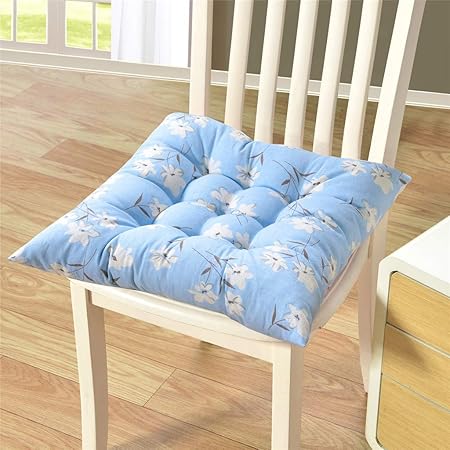 Amazon Com Allywit Thicken Plain Seat Pad Patio Chair Pads