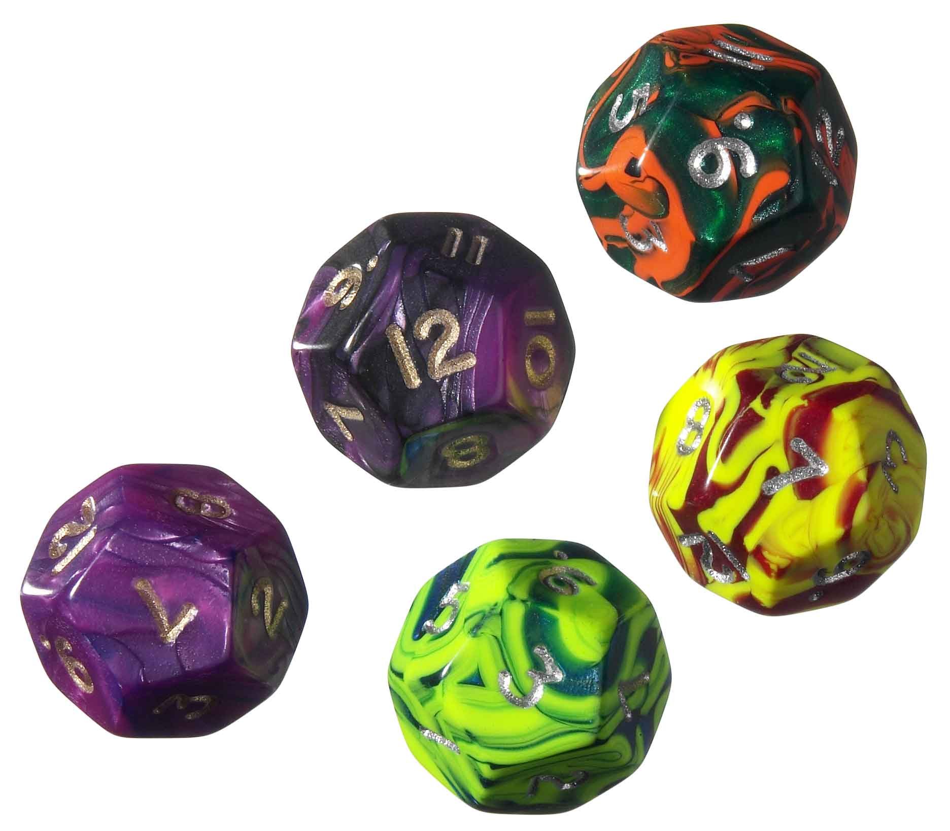 Philos Cube 12-Sided, Toxic