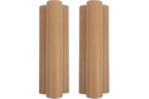 ifundom Paper Craft Tubes 6Pcs Kraft Cardboard Rolls for Teachers and Creative Home Decor