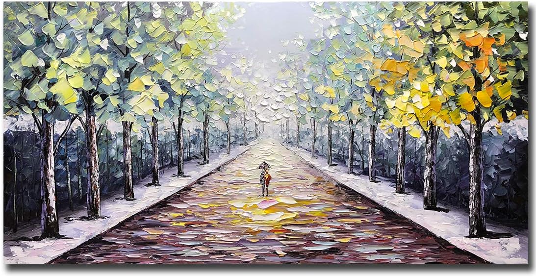 Yotree Paintings 24x48 Inch 3D Wall Art on Canvas