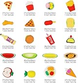 Halobios Lovely Gourmet Fruit Eraser Four Boxes 20 Pieces Cute Food Themed view 7