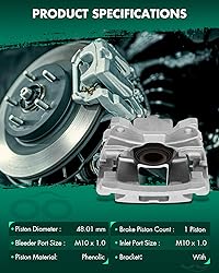 SCITOO 18B5046 18B5047 Disc Brake Calipers Assembly