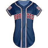 Women 98 Baseball Jersey Country Music Graphic Shirt Vintage Button Down Tshirt Fan Tops