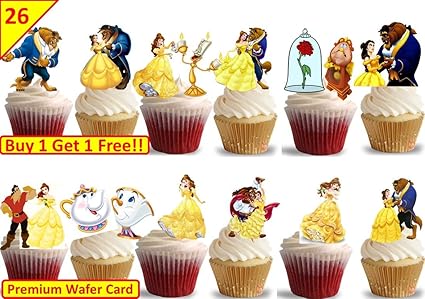 8 Disney Frozen Elsa Edible Card Rice Paper Cupcake Cake Toppers