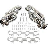 Shorty Headers Ram 1500 5.7L Hemi 09-18 + 19-24 Classic Body Style 2WD 4X4 | Exhaust manifold replacement for cracks broken bolts &amp; cold start tick, direct bolt-on, gaskets &amp; bolts included, RWD &amp; 4WD