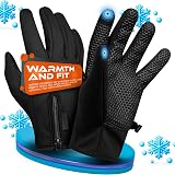Westwood Fox WFX Cycling Gloves Touchscreen Thermal Black L view 9