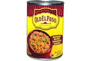 Old EL PASO Refried Beans, 398 ml., 12 Count
