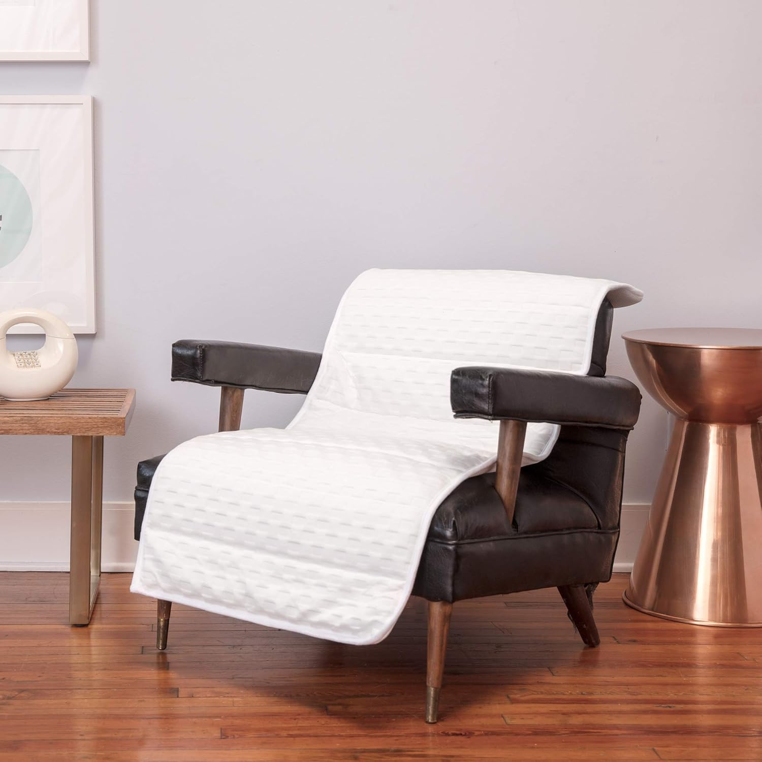 BioPEDIC Therapy On-The-Go, White Magnetic Chair pad, 24" x 48": Home & Kitchen