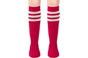 Zion Praiser Kids Soccer Socks football Toddler Knee High Tube Stocking basketball Boys Girls Stripes Toddler Knee High Socks