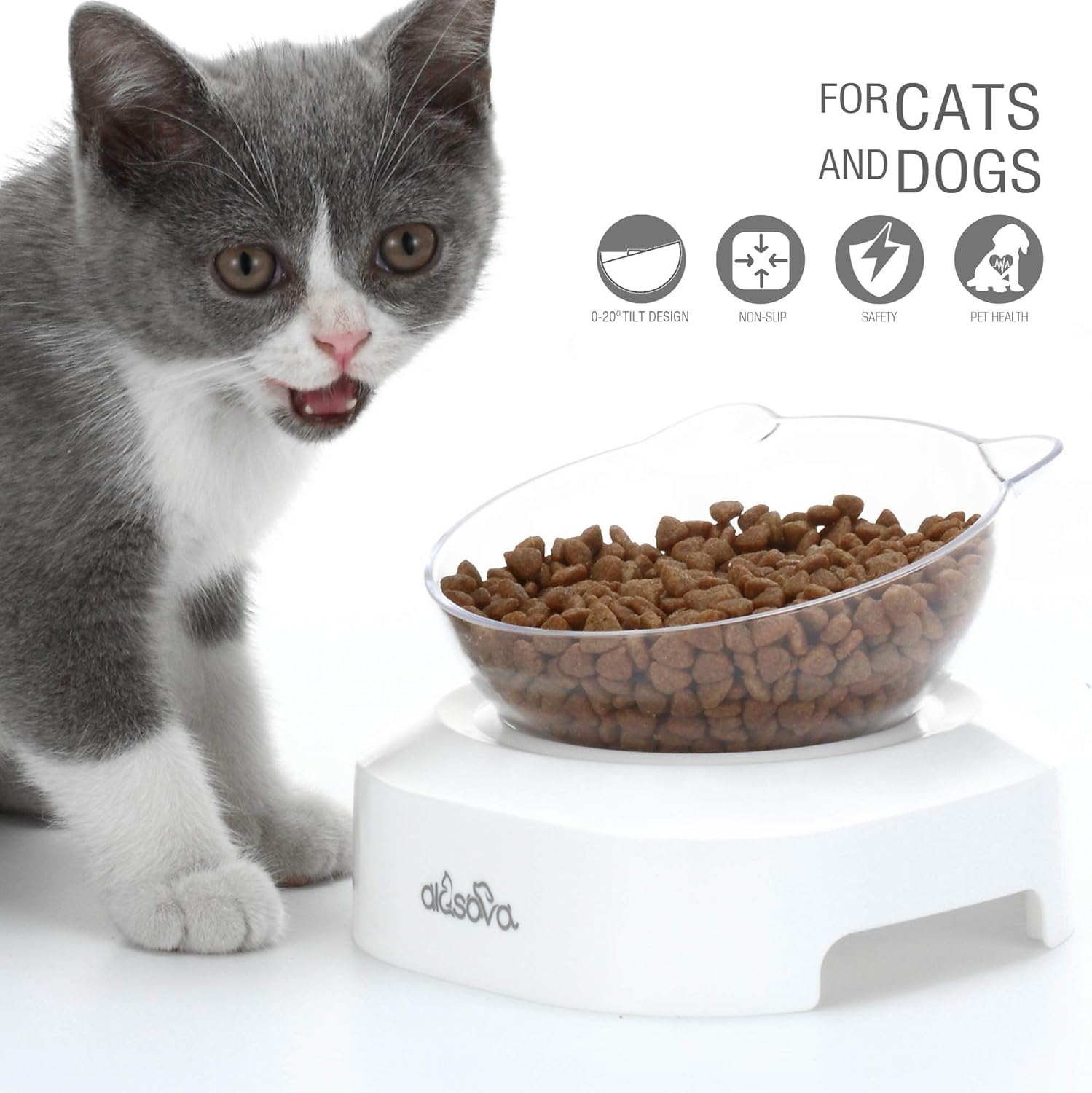 non spill cat water bowl