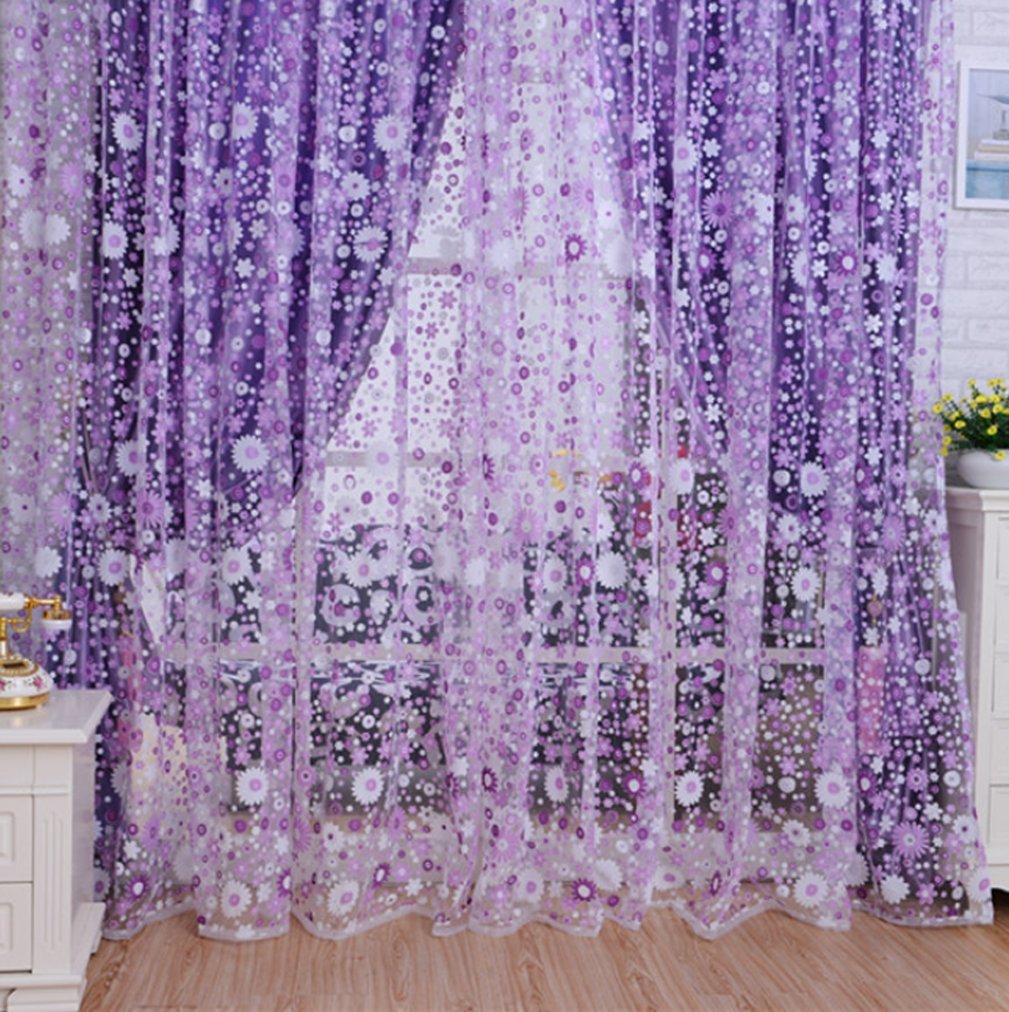 Bellabrunnen 3m 2 7m Floral Pattern Offset Blinds Window Screen