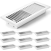Shoeaker Anufacturing, War White, 4x12, Preiu Floor Register, All