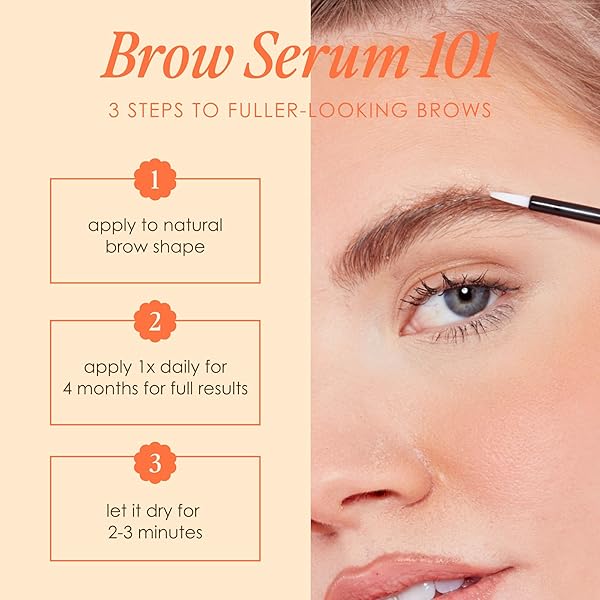 GRANDE COSMETICS GRANDEBROW BROW ENHANCING SERUM, 8 WEEK STARTER SUPPLY , 0.05 FL OZ (PACK OF 1)